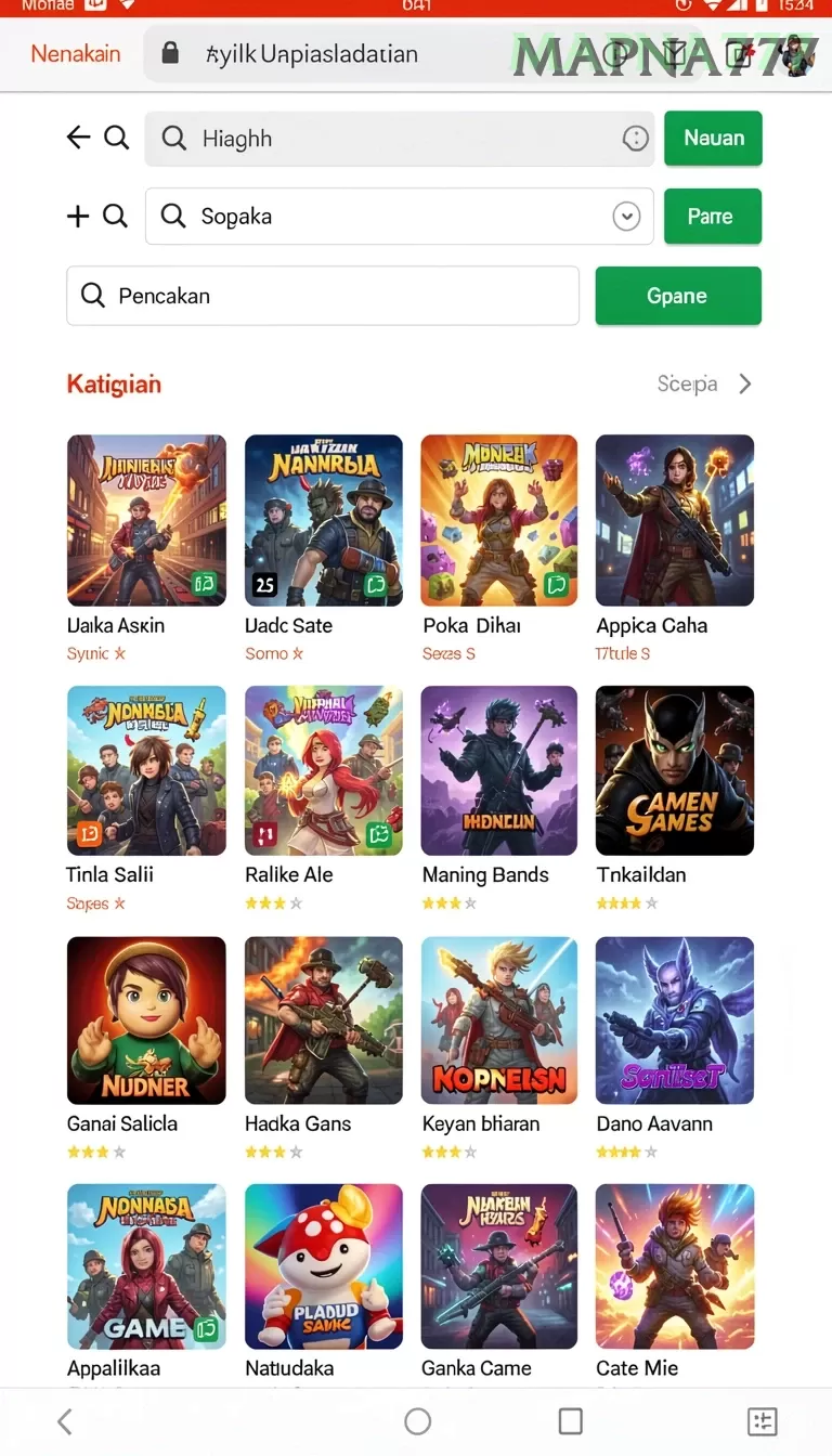 Sistem Pembayaran mapna777 screenshot